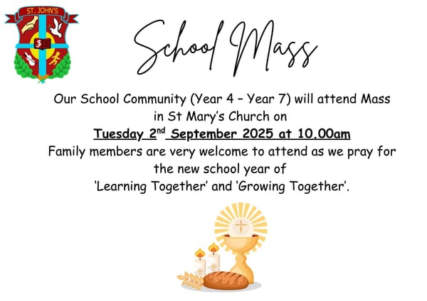 School Mass