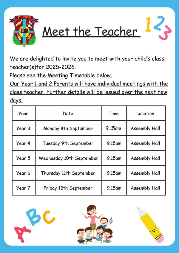 Meet the Teacher
