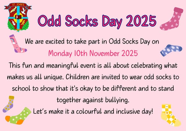 Odd Socks Day 2025