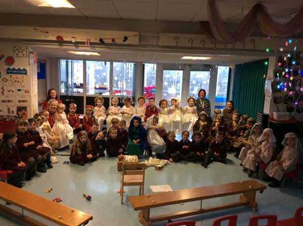 1B’s Visit to Watch Bligh’s Lane Nursery School’s Nativity