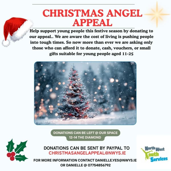 North West Youth Services - Christmas Angel Appeal