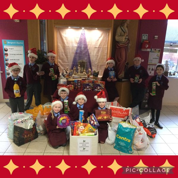 Christmas collection for the Foyle Food Bank