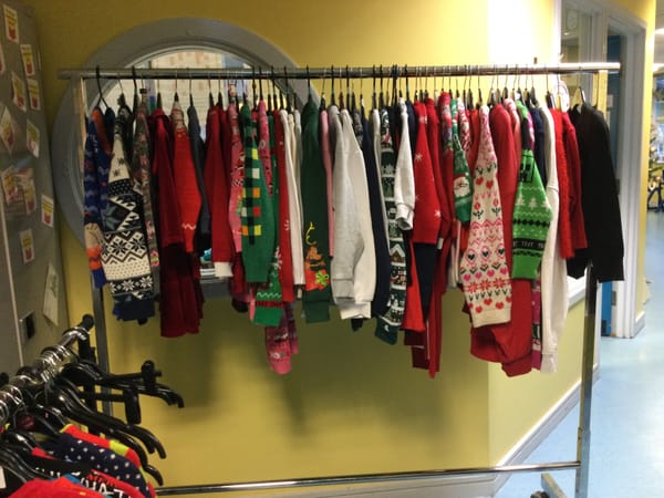 Keep the Christmas jumpers coming!