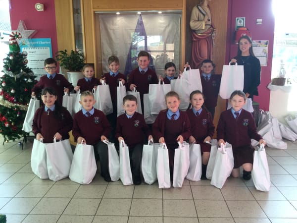 Our P6 children completed the High 5 Nutrition Project.