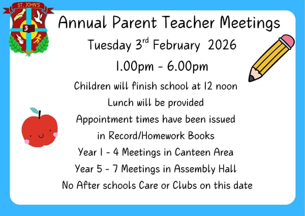 Annual Parent Teacher Meetings 2026