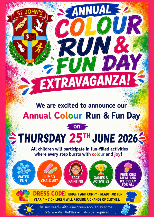 Annual Colour Run & Fun Day 2026!
