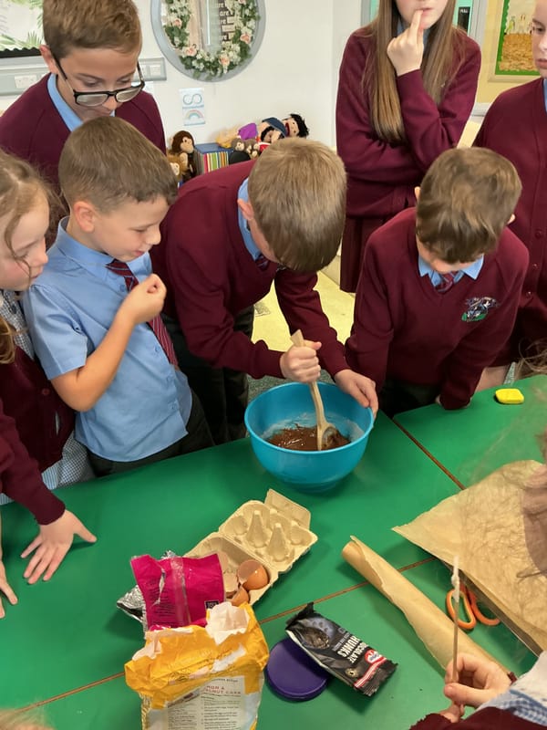 Brownie Baking in the ‘Happy Haven’ room
