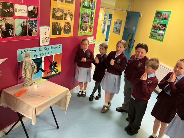 Year 4B Prayer Walk For Peace