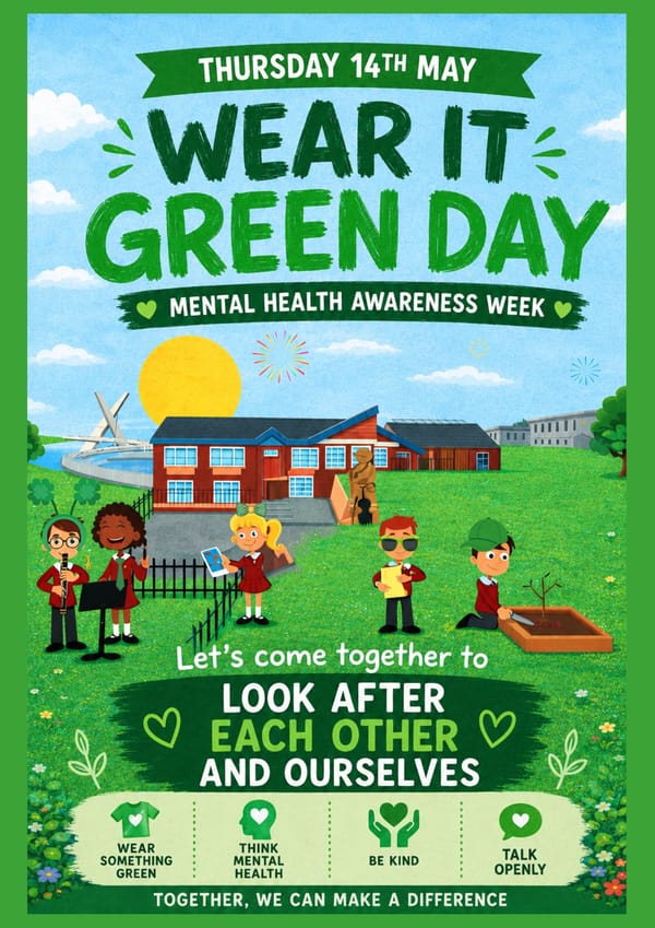 Wear it Green Day - Thursday 14th May 2026