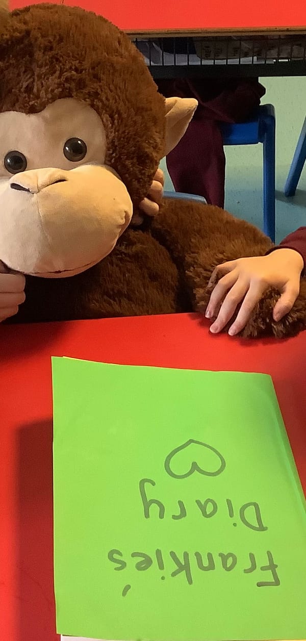 Frankie is working hard in P3