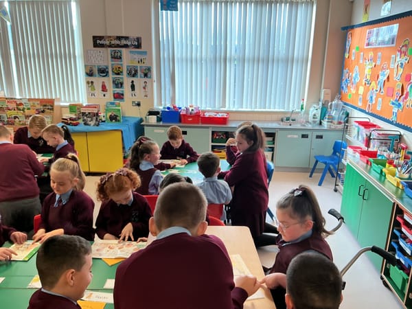 Year 2 and year 7 paired reading
